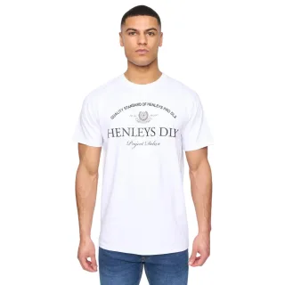 Henleys - "Henclose" T-Shirt für Herren (Weiß)