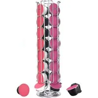 Youyijia Kapselspender Kapselspender Drehbar für 32 Kapseln Kapselhalter Halter KaffeeKapseln