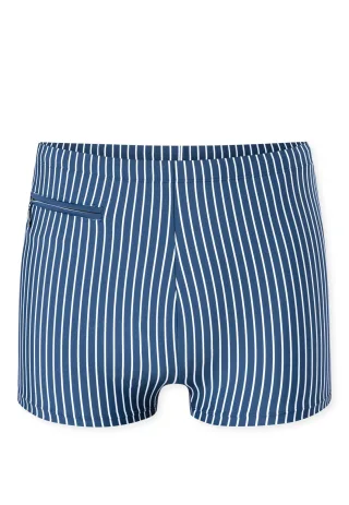 SCHIESSER - Badehose mit Bein blau - Gr. - 9