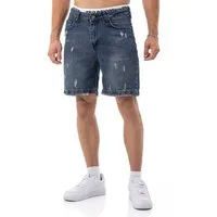 RedBridge Jeansshorts mit Destroy-Details – Kurze Hose, 5-Pocket, Regular Fit
