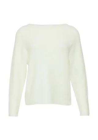 s.Oliver - Strickpullover creme - Gr. - 40