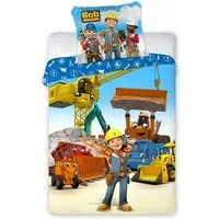Bob der Baumeister Babybettwäsche Bob der Baumeister Baby-/Kinder-Bettwäsche 100x135 + 40x60, 100 %