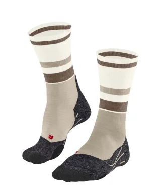 FALKE - FALKE TK2 Explore Compression Damen Trekking beige mel. - Gr. - 37.5