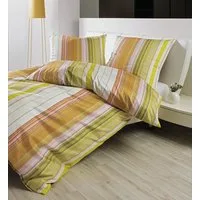 Janine Bettwäsche Janine Bettwäsche PALERMO Mako-Satin BL 135x200 cm gelb Bettbezug
