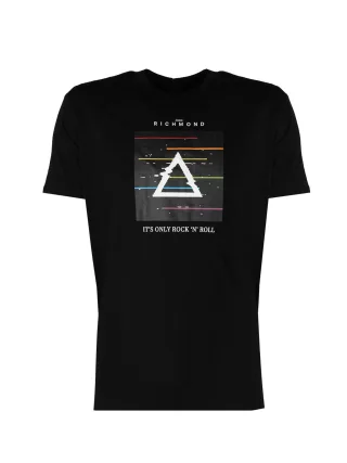 John Richmond T-Shirt Herren schwarz