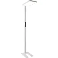 LUXULA LED Stehlampe LUXULA LED Stehleuchte 100 W 4000 K Neutralweiß Weiß, Neutralweiß