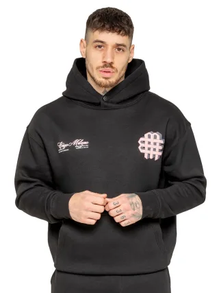 Enzo Milano | Herren übergroßer bedruckter Hoodie