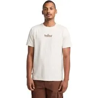 Timberland T-Shirt Washed Back On the Road Graphic Te Kurzarm, aus Baumwolle, auch in großen Größen