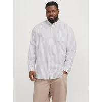 Jack & Jones PlusSize Langarmhemd JJEOXFORD SHIRT L/S S21 NOOS PLS mit Brusttasche