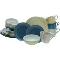 CreaTable Kombiservice Reactive Nordic (32-tlg), 8 Personen, Steinzeug