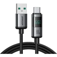 JOYROOM Pro Prism USB-Kabel, (120 cm), 66W USB-A auf USB-C Kabel mit LED-Anzeige 1,2m