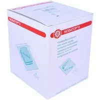 Nobamed Fixierpflaster Nobatop-steril 8 à 2 Vliesstoffkompressen, steril, 50 x 2 = 100 Stück (100-St)