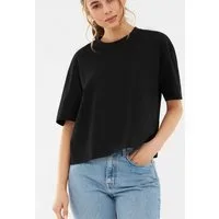 Johnny Urban T-Shirt Zoey Oversize Cropped T-Shirt Kurzes Tshirt mit Rundhalsausschnitt