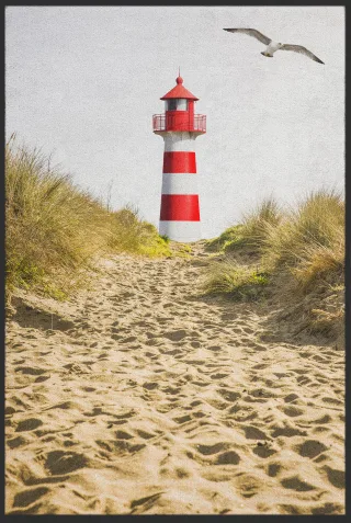 Fussmatte Leuchtturm  10365 | Größe: 60 cm x 90 cm