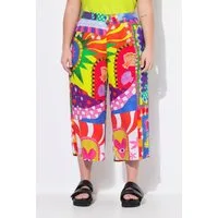 Angel of Style Schlupfhose Hose weit und gerade Mustermix-Druck