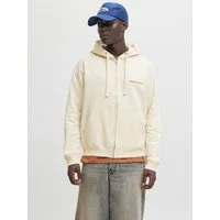 Jack & Jones Kapuzensweatshirt JORNORREBRO EMB SWEAT ZIP HOOD NOOS mit Stickerei