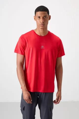 Herren Uni Kirschkern Crewneck T-Shirt