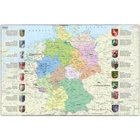 Idena Schreibtischunterlage Idena Schreibunterlage PP 58,5x38,5cm Deutschland