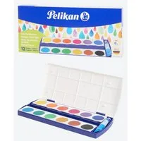 Pelikan Bastelfarbe Pelikan Deckfarbkasten 12 Farben