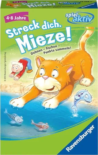 Ravensburger 23338 - Spiel Aktiv: Streck Dich Mieze!