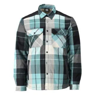 MASCOT Herren Langarmhemd CUSTOMIZED Waldgrün-kariert XXL - 23104-446-399-XXL