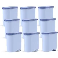 Comedes Wasserfilter 9er Set einsetzbar statt Philips Saeco CA6903, Zubehör für einsetzbar statt Saeco CA6903/00, Saeco CA6903/01, Philips CA6903/22, Philips CA6903/10, einsetzbar statt Saeco CA6903, Philips CA6903 AquaClean