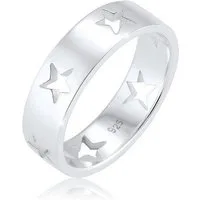 Elli Fingerring Bandring Stern 925 Sterling Silber