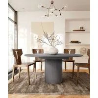 Woodman Esstisch Toscana, Breite 120 cm, melaminbeschichtet, mit Verlängerungsplatten, FSC®