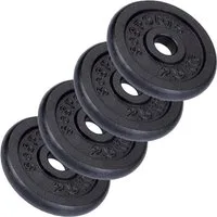 ScSPORTS® Hantelscheibe, 10 kg, (4-tlg)
