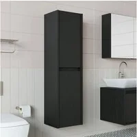 Roomart Badmöbel-Set Badezimmer Hochschrank 115 cm, 4 Fächer in 5 Farben mit Soft-Close, (Roomart, Badezimmermöbel, Hochschrank Badregal, in 5 Farben Badschrank)