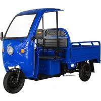 Volta E-Motorroller Volta VT5 Elektro Lasten-Dreirad mit Kabine 3-Rad Elektroroller, 3900 W, 25 km/h, Pritsche klappbar 369kg Zuladung, ca. 60Km Reichweite, COC