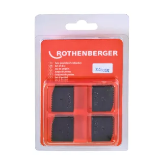 Rothenberger SC Schneidbacken, BSPT R - 4 Stück - 070835X