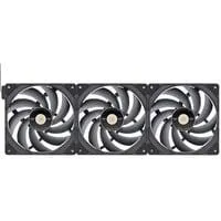 TOUGHFAN EX14 Pro High Static Pressure PC Cooling Fan - Swappable Edition, Gehäuselüfter schwarz, 3-Fan Pack, 140 mm