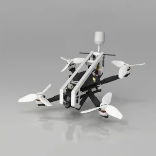 WalleFPV Lightning3 V3 2S Micro Freestyle FPV Racing Drone PNP BNF with Analog / DJI O4 / HDZero / Walksnail Mini 1S / W