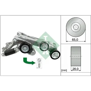 INA Riemenspanner f?r Keilrippenriemen Mercedes A-Klasse W169 B-Klasse W245 534044610