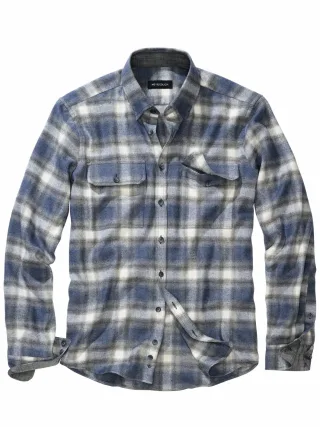 Mey & Edlich Herren No-Workwear-Hemd Blau 100 % Baumwolle