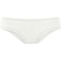 LASCANA Brasilslip (3er-Set) aus elastischer Baumwolle mit weicher Spitze