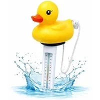TK Gruppe Schwimmthermometer Schwimmendes Pool Thermometer – Wasserthermometer für Pool, Whirlpool