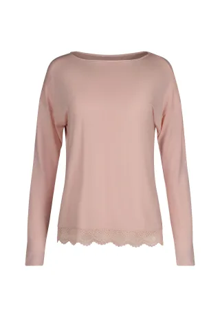 SKINY - SKINY Damen Shirt lg. A. Night In Mix & Match rose smoke - Gr. - 36