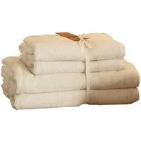 HOME DELUXE Handtuch Set SOFT, Baumwolle (4-St), ultraweich & schnell trocknend, Badehandtuch, Handtücher