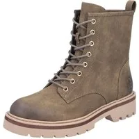 Rieker Schnürboots Schnürstiefelette, Boots, Blockabsatz, mit Profilsohle