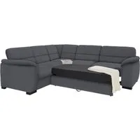 sit&more Ecksofa Montego L-Form, B: 255 cm, wahlweise mit Bettfunktion und Schubkasten
