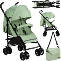 MoMi Kinder-Buggy Akira, Leicht & kompakt faltbar mit Zubehör