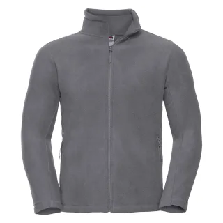 Russell Mens Full Zip Outdoor Fleece Jacke (Convoy Grau)