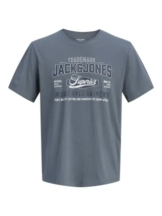 JACK&JONES - JJELOGO TEE SS O-NECK 2 COL AW26 SN - Gr. - L