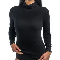HERMKO Unterziehshirt 17845 Damen Langarmshirt mit Rollkragen