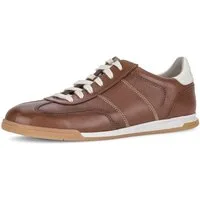 Pius Gabor Sneaker, Freizeitschuh, Komfortschuh, Schnürschuh mit Kontrastnähten, G-Weite