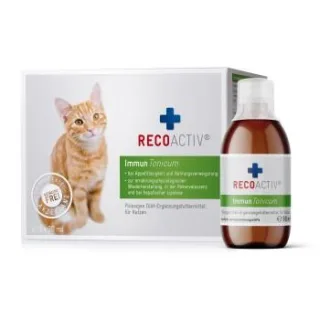 RECOACTIV Immun für Katzen, wirkungsvoller Appetitanreger, 3 x 90ml