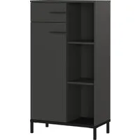 GERMANIA Aktenschrank GW-Rovigo mit offenem Regal & Schublade, (1-St) spiegelverkehrt montierbar, Höhe 120 cm, Made in Germany