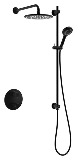 Damixa Silhouet SR 1 - Unterputz Duschsystem, Mattschwarz, 571286100 571286100